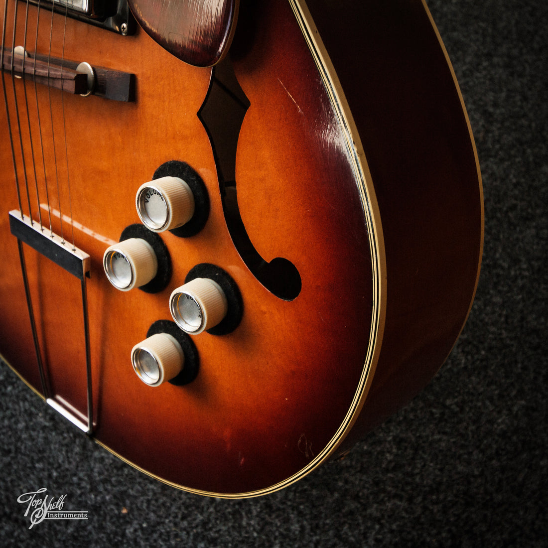 Teisco Model 14 Hollow Body Sunburst 1967