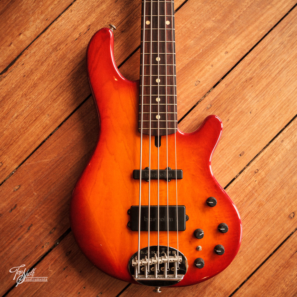 Lakland Skyline 55-02 Cherry Sunburst 2003