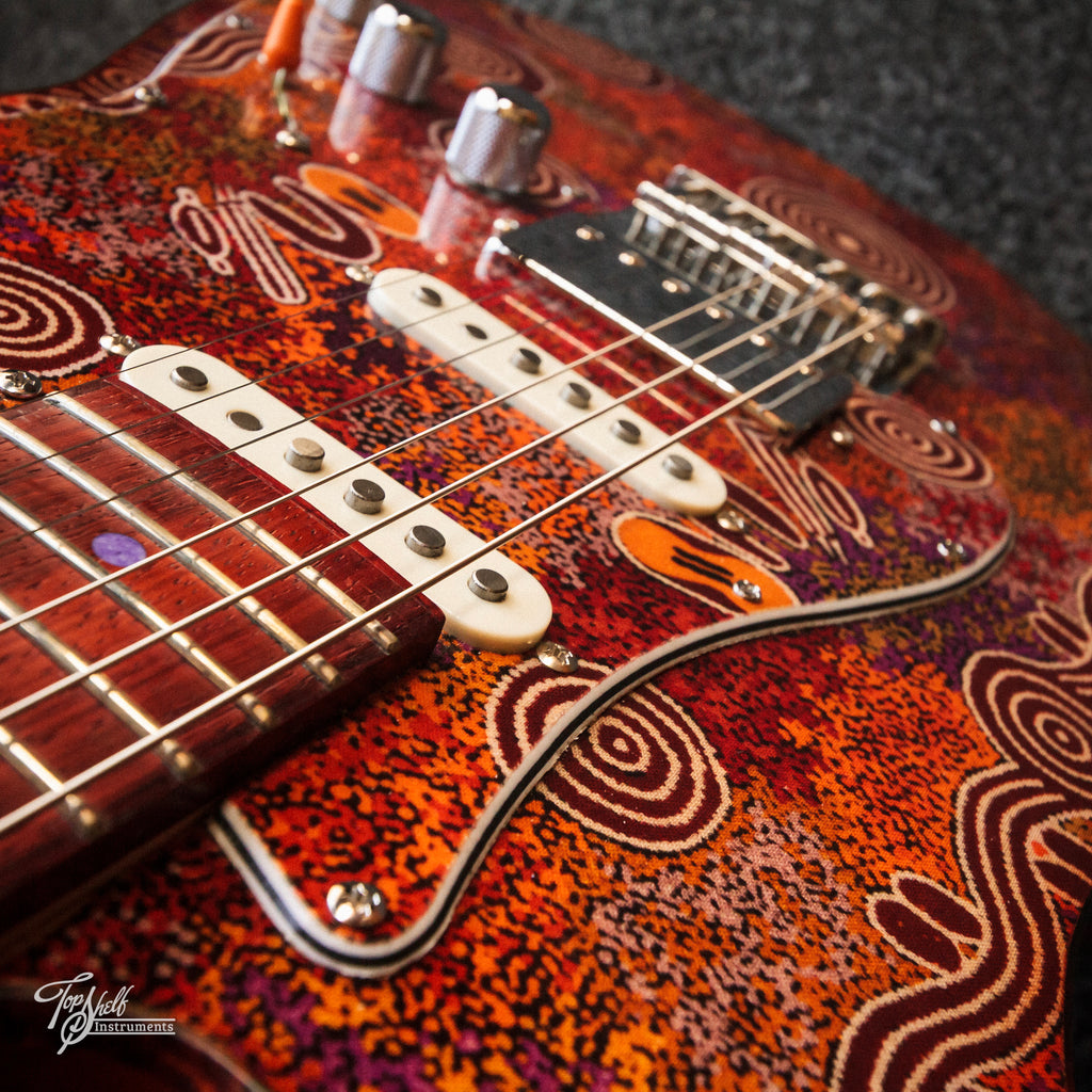 Twenty Cent Guitar Co Fire Country Dreaming S-Style 2025