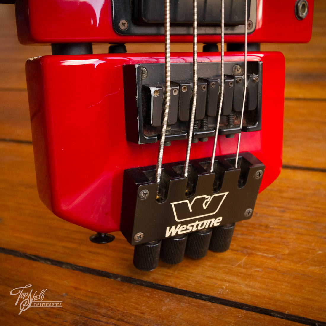 Westone The Rail Bass Red 1985