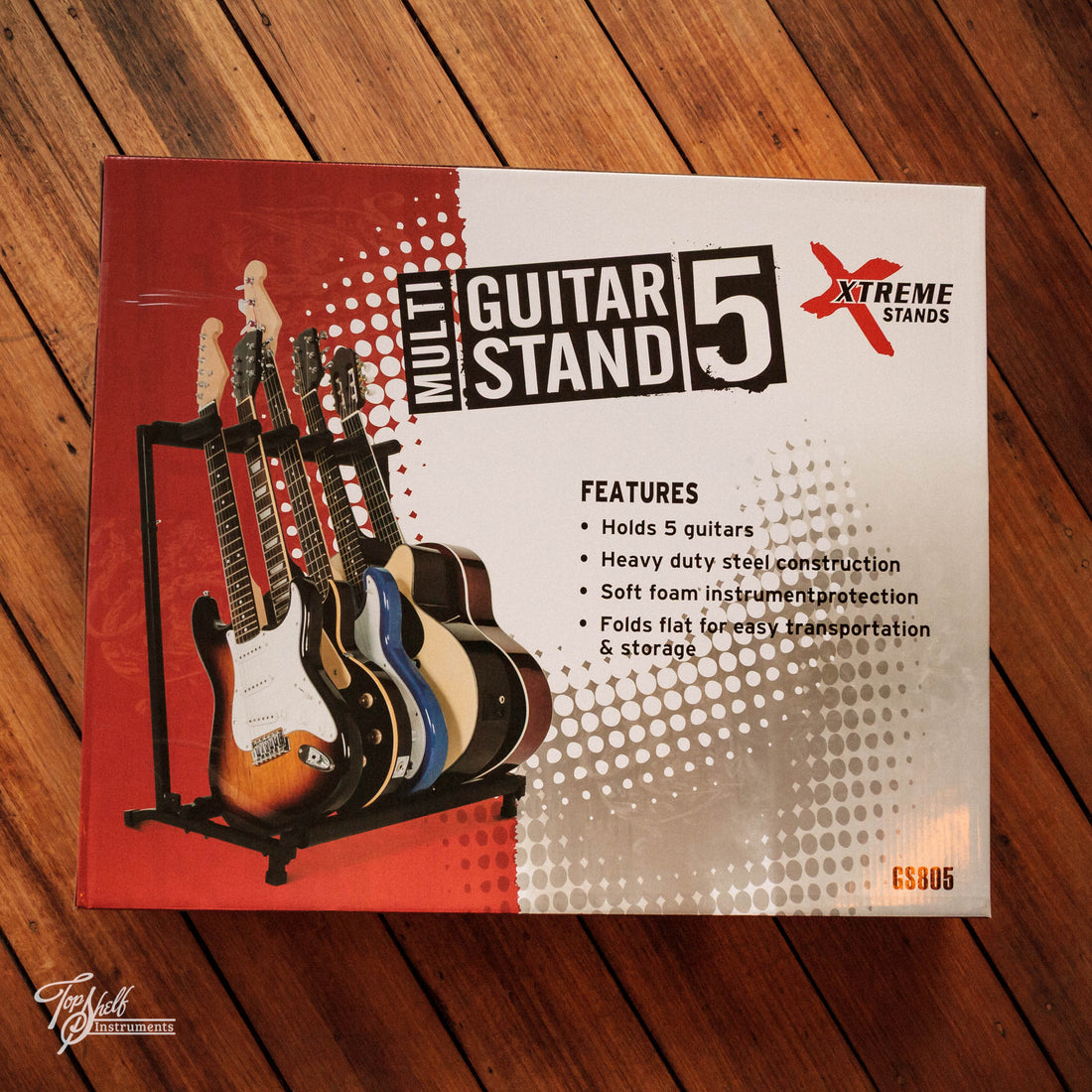Xtreme GS805 Five Space Multi Guitar Stand