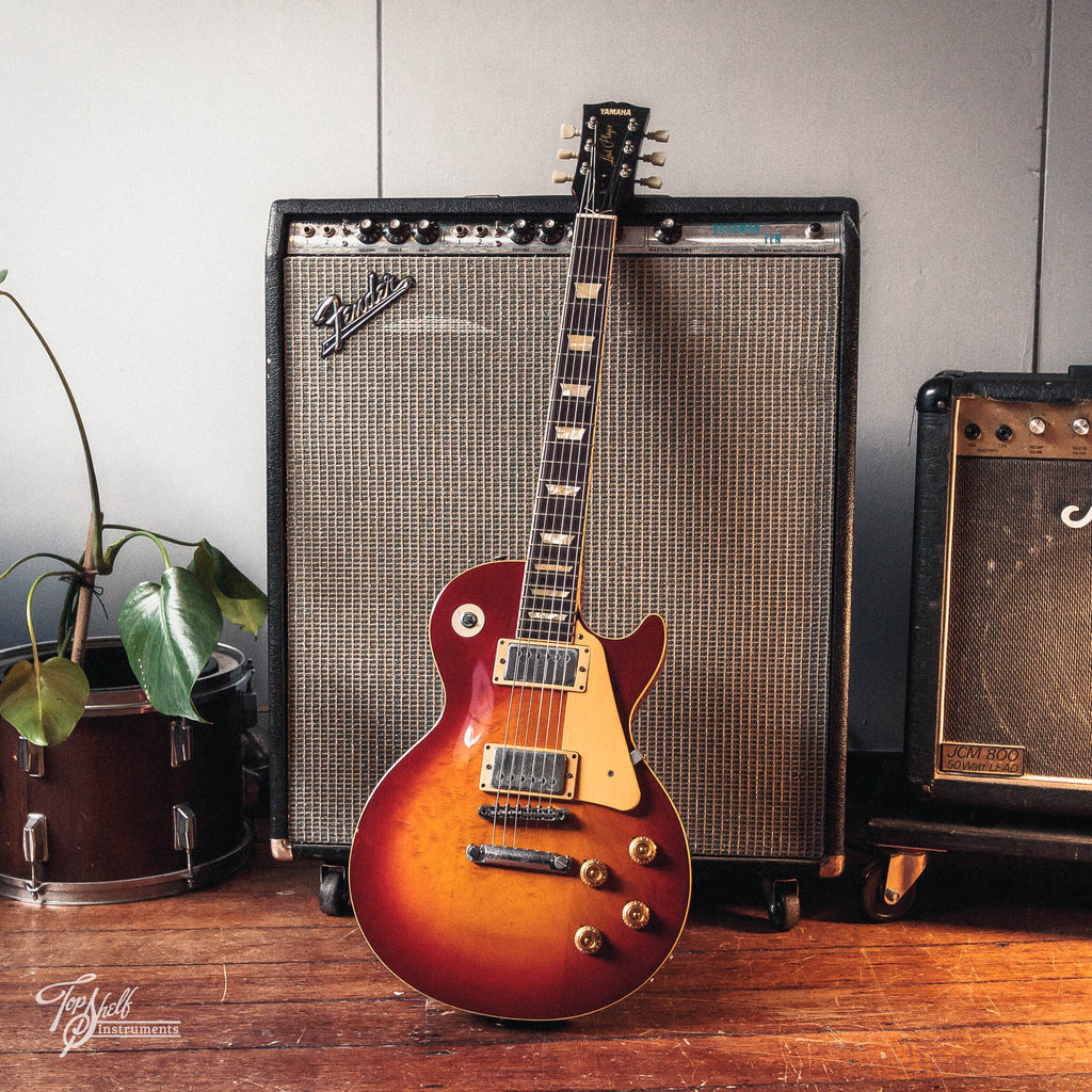 Yamaha LP400 Lord Player Red Sunburst 1985