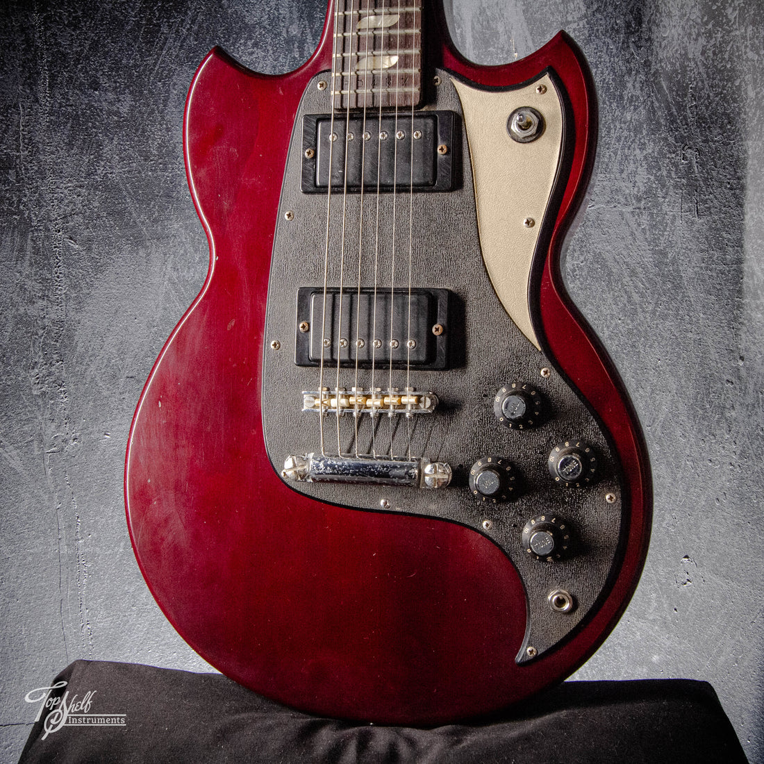 Yamaha SG-35A Burgundy 1974