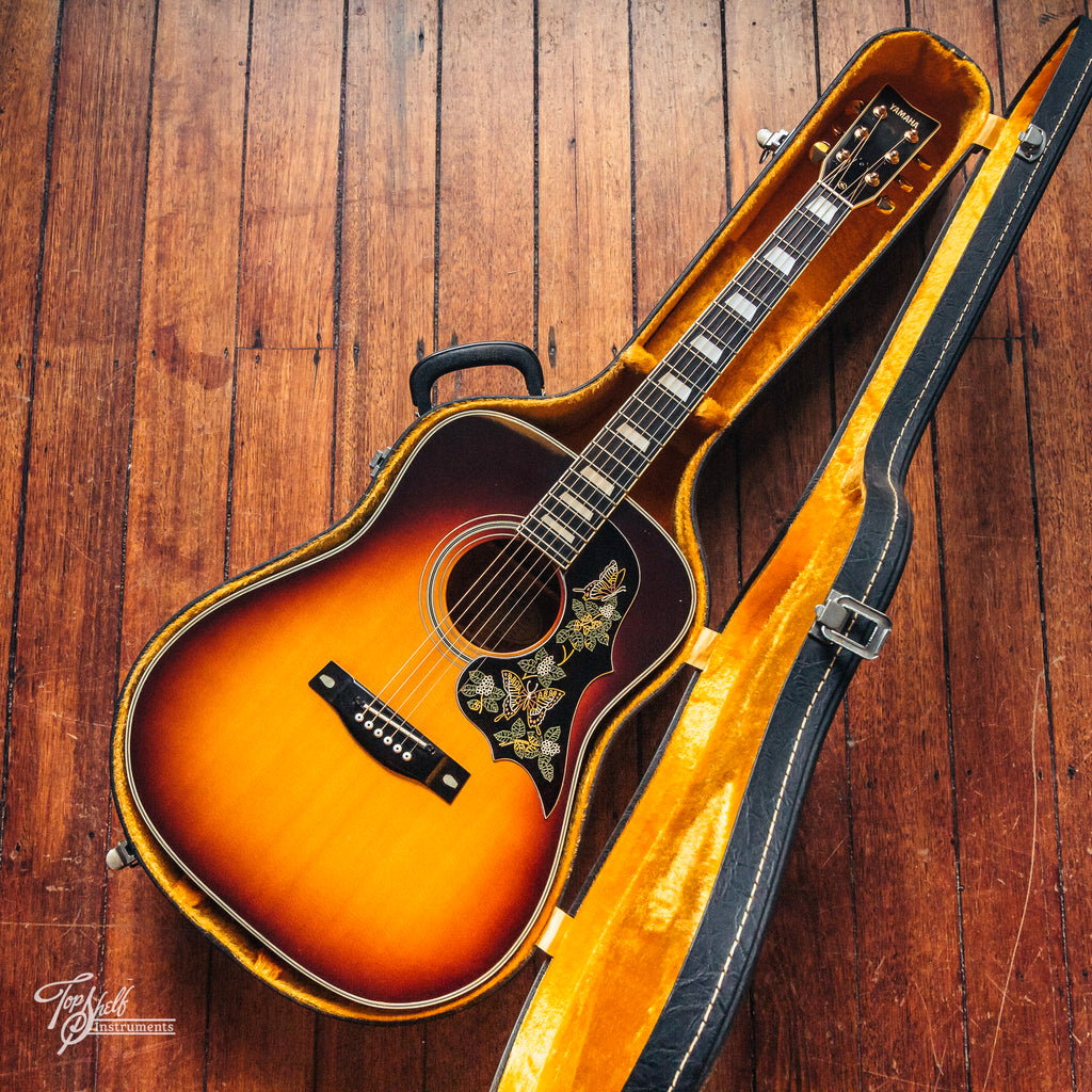 Yamaha L-7S Dreadnought Acoustic Sunburst 1979