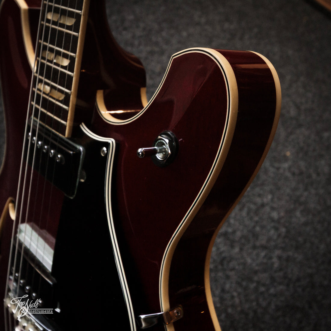 Yamaha SA-50 Hollow Body Wine Red 1972