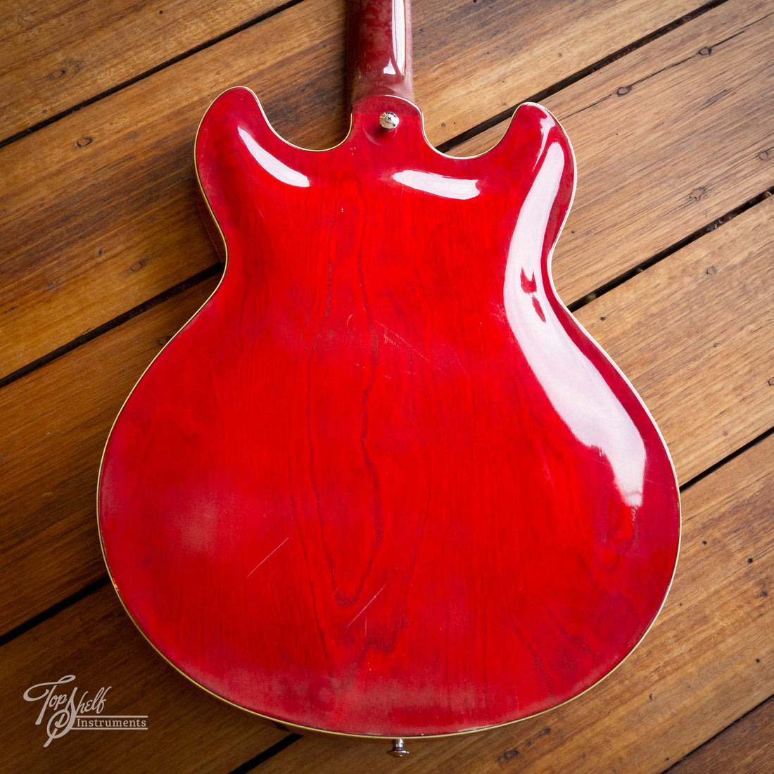 Yamaha SA700 Super Axe Persimmon Red 1978