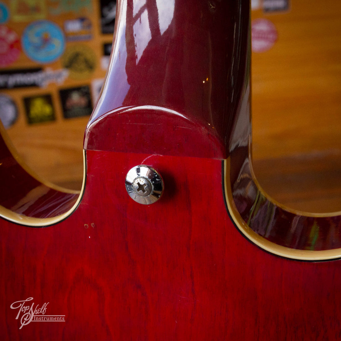 Yamaha SA700 Super Axe Persimmon Red 1978