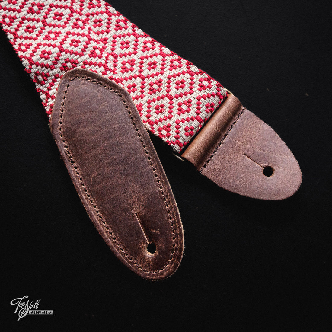 LM Products Tapestry Guitar Strap - Red