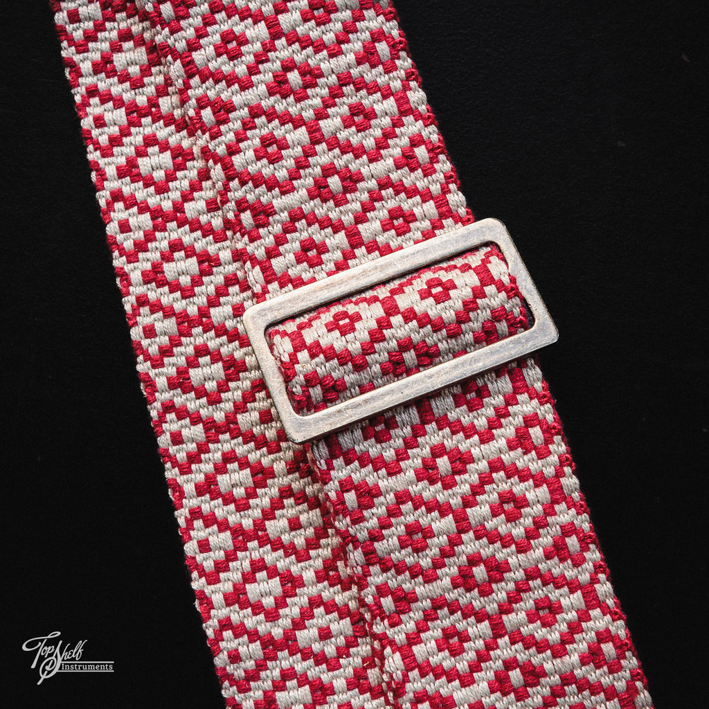 LM Products Tapestry Guitar Strap - Red