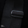 Franklin 2" Cotton with Embossed Suede Guitar Strap - Black