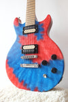 Gibson Les Paul Junior Double Cutaway Revolution' Blue Tie Dye 2009