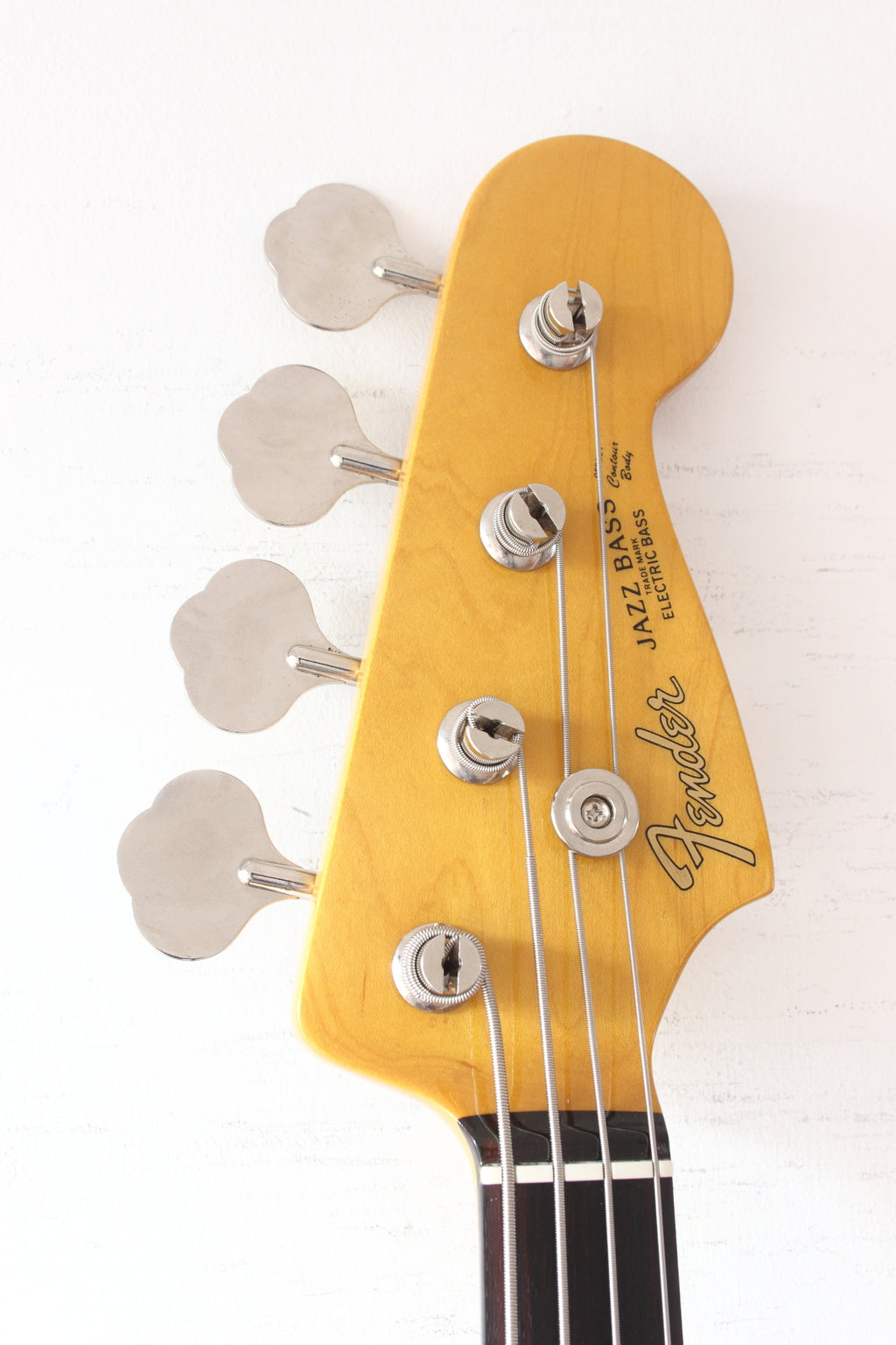 Fender Japan ‘62 Reissue Jazz Bass JB62-58 Rebel Yellow 1999-02