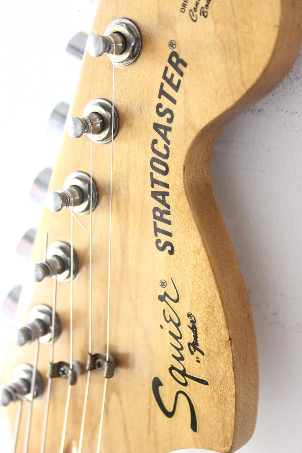 Squier Stratocaster CST-30 Modded Olympic White MIJ 1985