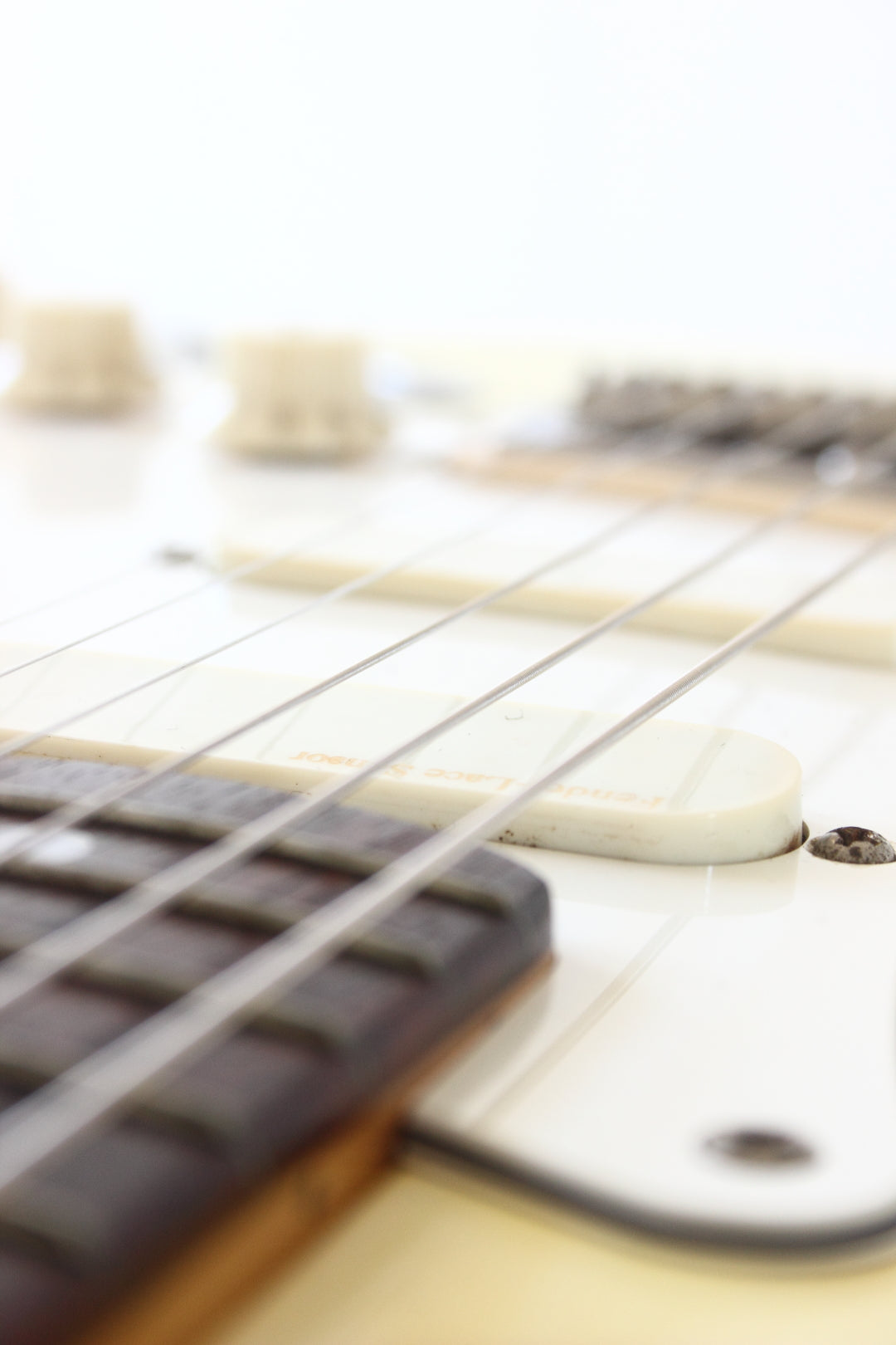 Squier Stratocaster CST-30 Modded Olympic White MIJ 1985