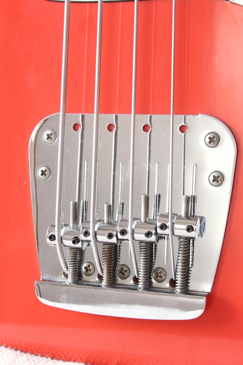 Fender Japan Mustang Bass MB98-SD Fiesta Red 1997-00