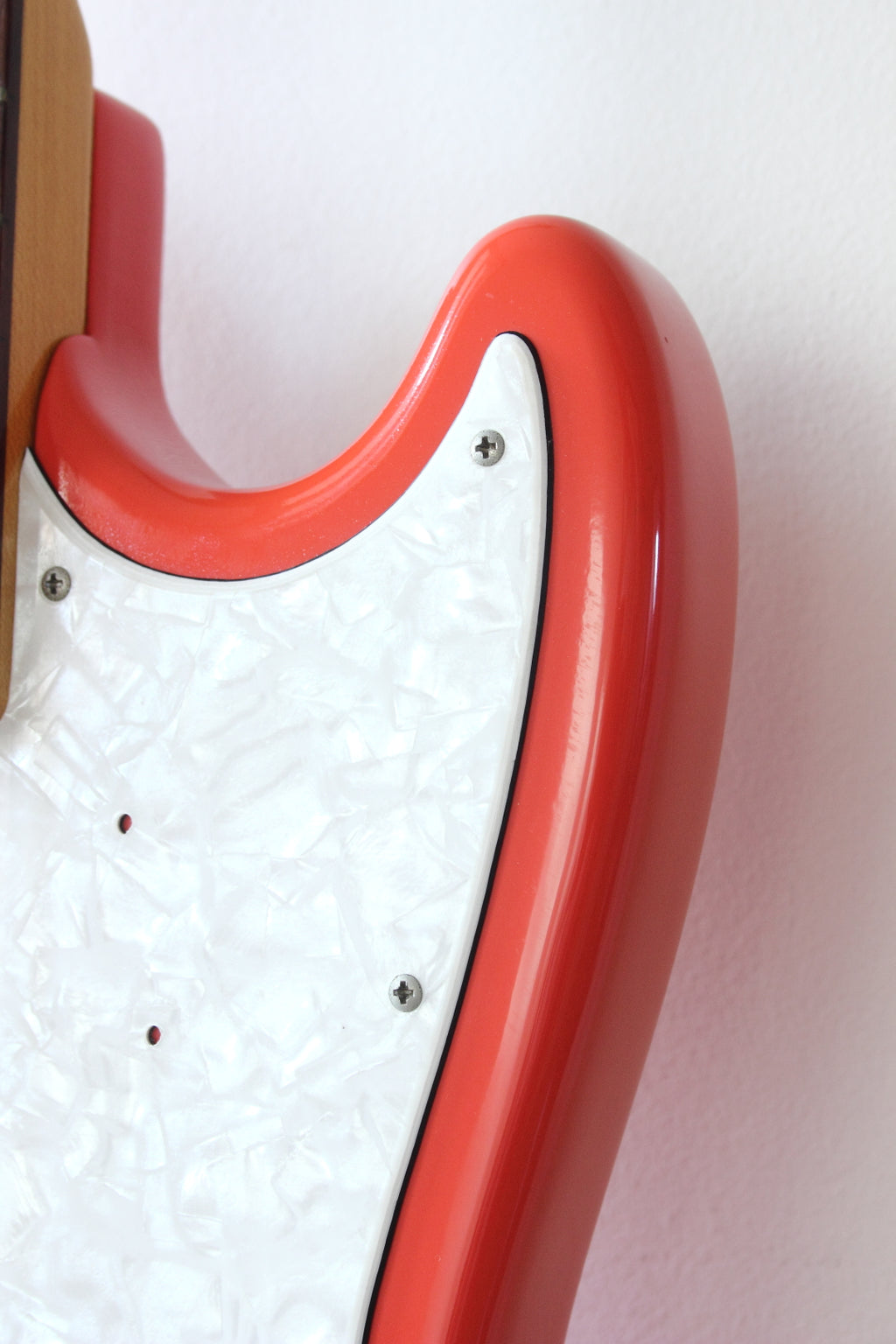 Fender Japan Mustang Bass MB98-SD Fiesta Red 1997-00