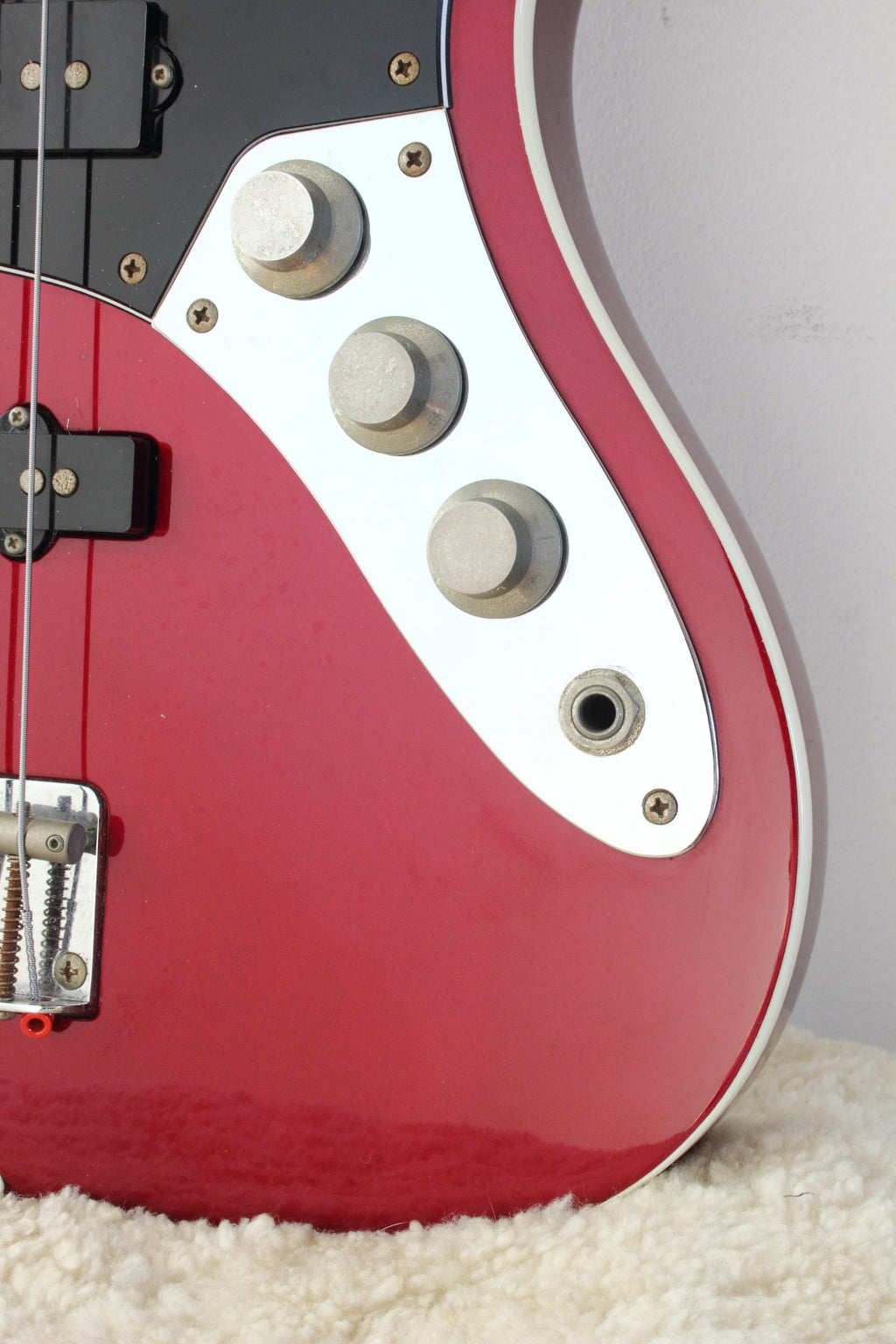 Fender Japan Aerodyne Jazz Bass Old Candy Apple Red 2006-08