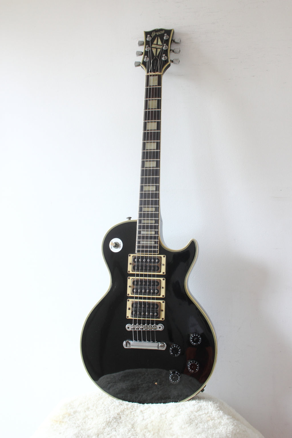 Greco EG600P LP Custom Style Black 1977