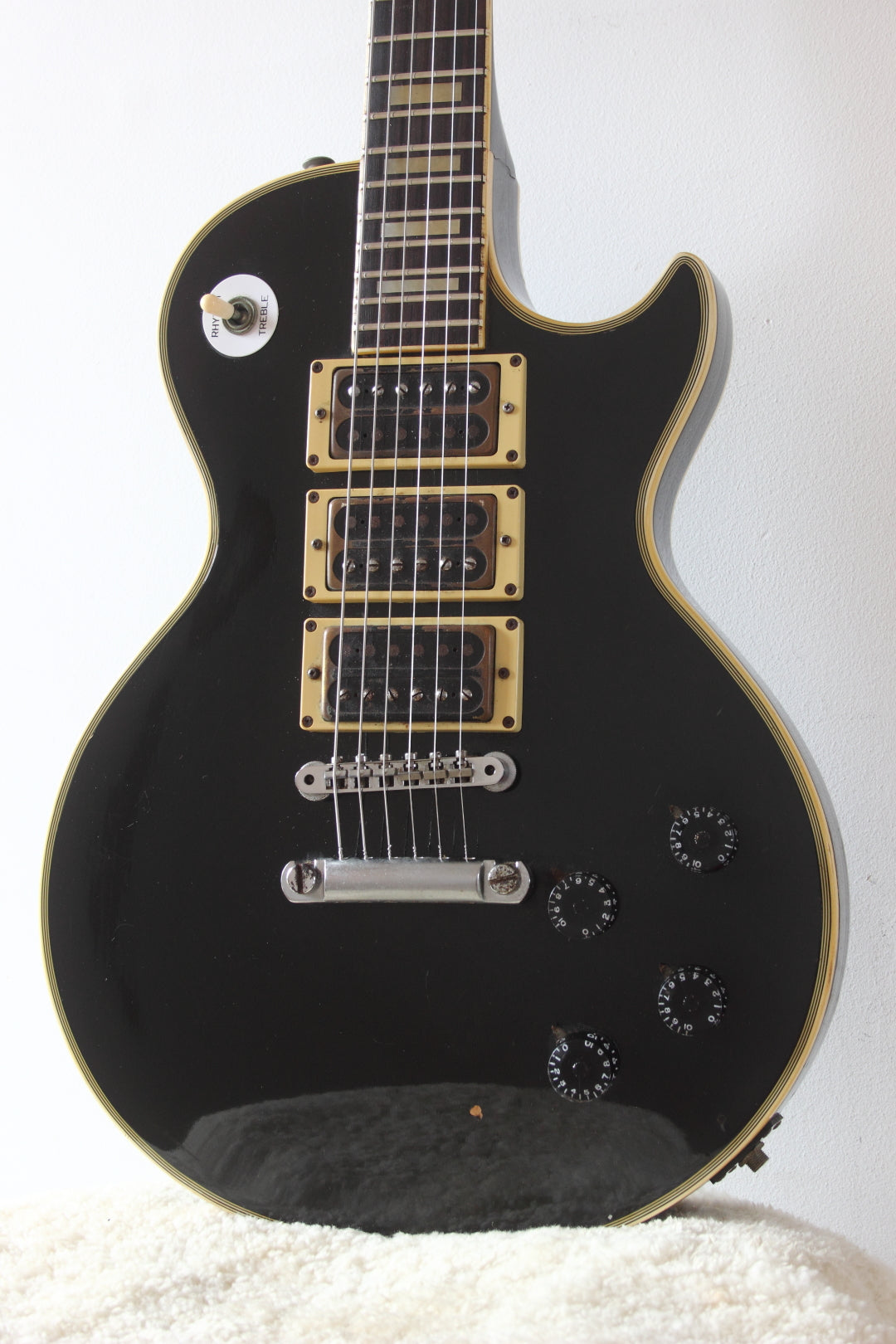 Greco EG600P LP Custom Style Black 1977