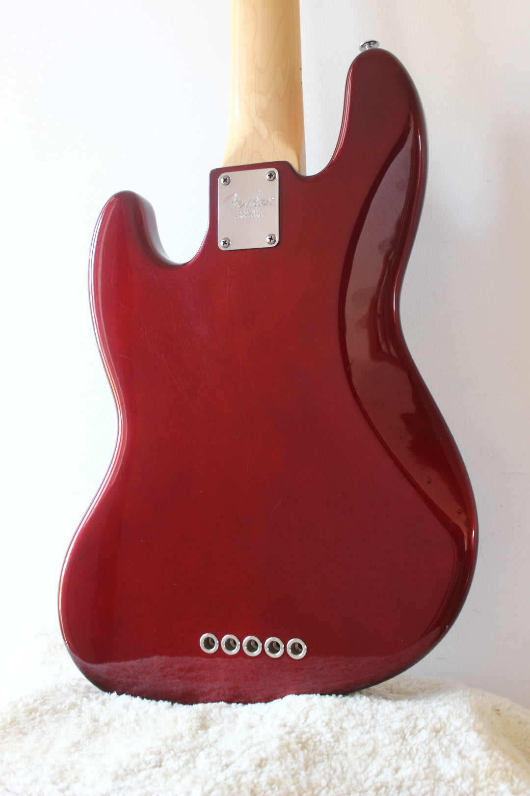 Fender American Standard Jazz Bass V Candy Apple Red 2008