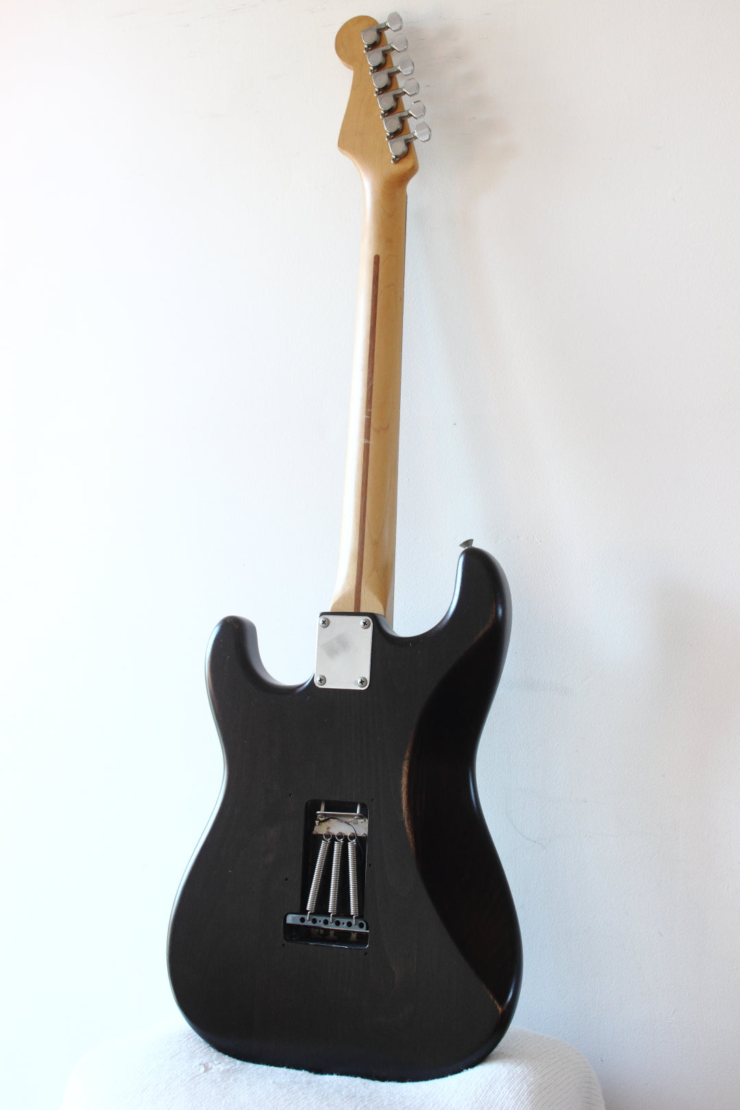 Fender Japan JPGW Modded Stratocaster Hand-Rubbed Trans-Black 1986-87