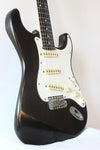 Fender Japan JPGW Modded Stratocaster Hand-Rubbed Trans-Black 1986-87