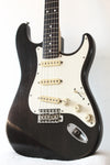 Fender Japan JPGW Modded Stratocaster Hand-Rubbed Trans-Black 1986-87