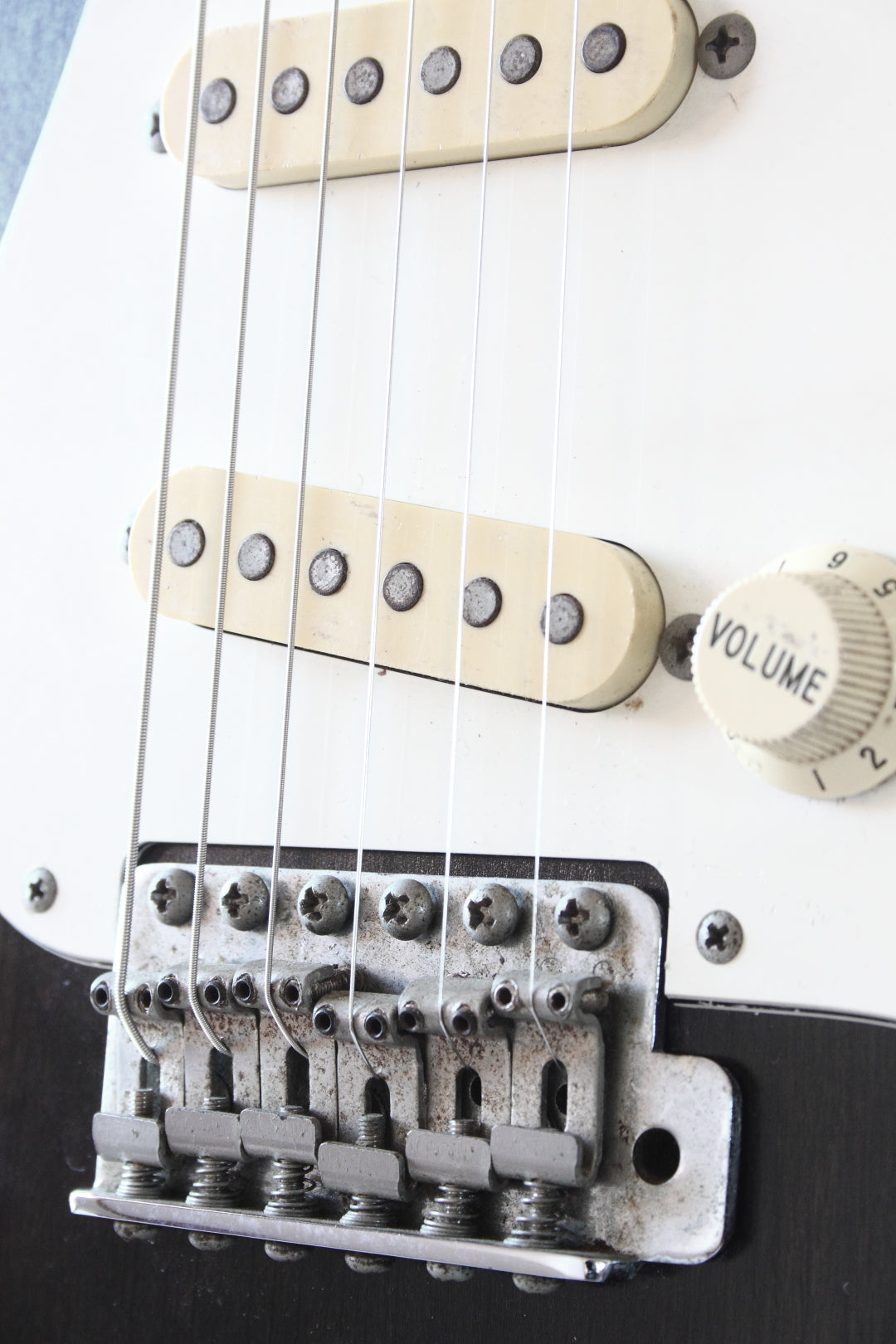 Fender Japan JPGW Modded Stratocaster Hand-Rubbed Trans-Black 1986-87