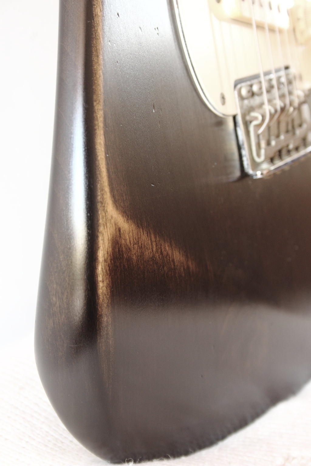 Fender Japan JPGW Modded Stratocaster Hand-Rubbed Trans-Black 1986-87