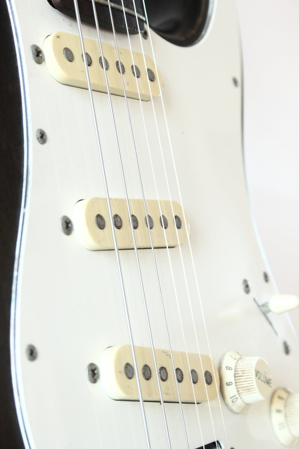 Fender Japan JPGW Modded Stratocaster Hand-Rubbed Trans-Black 1986-87