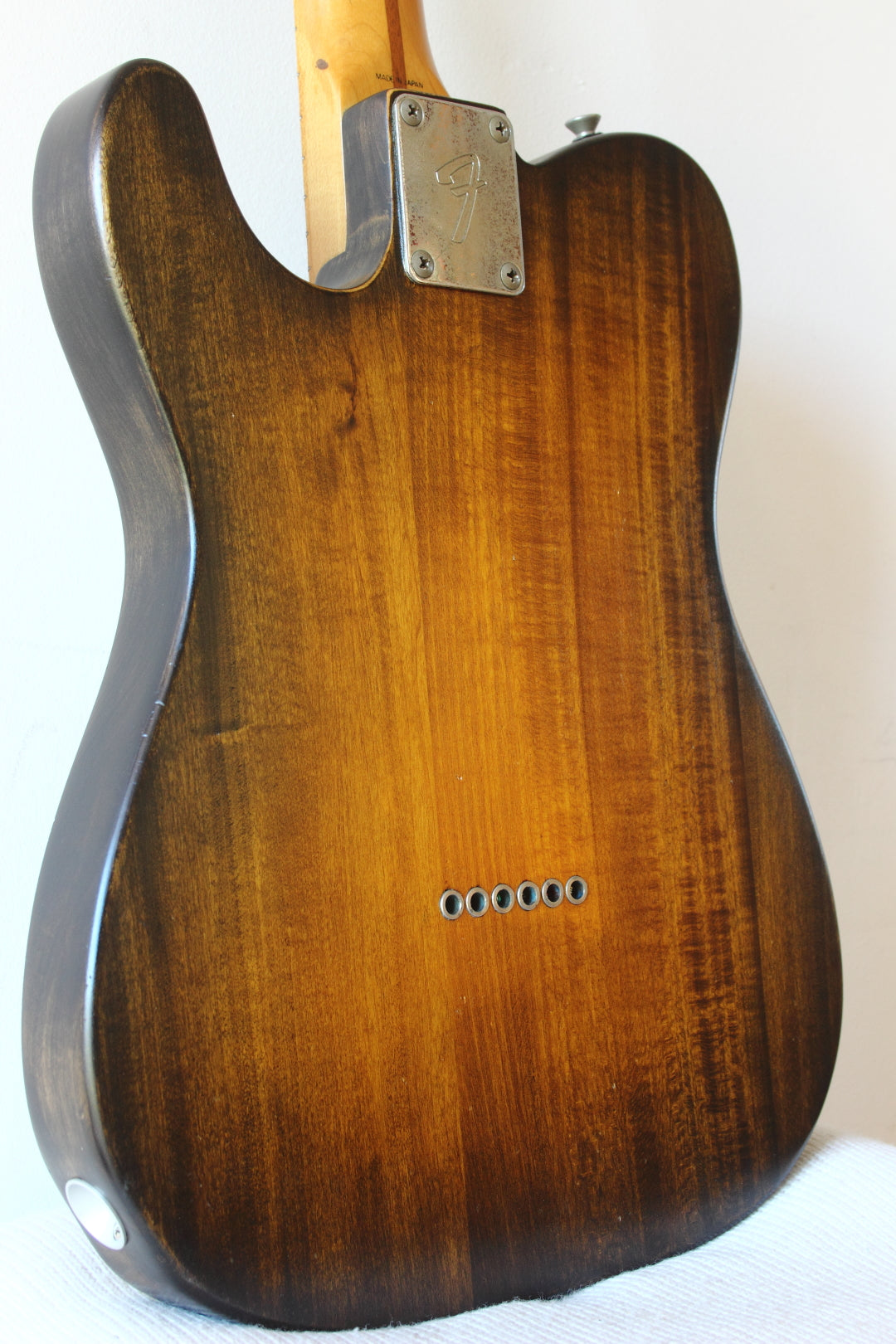 Fender Japan JPGW Modded Telecaster Hand-Rubbed Relic Sunburst 1984-87