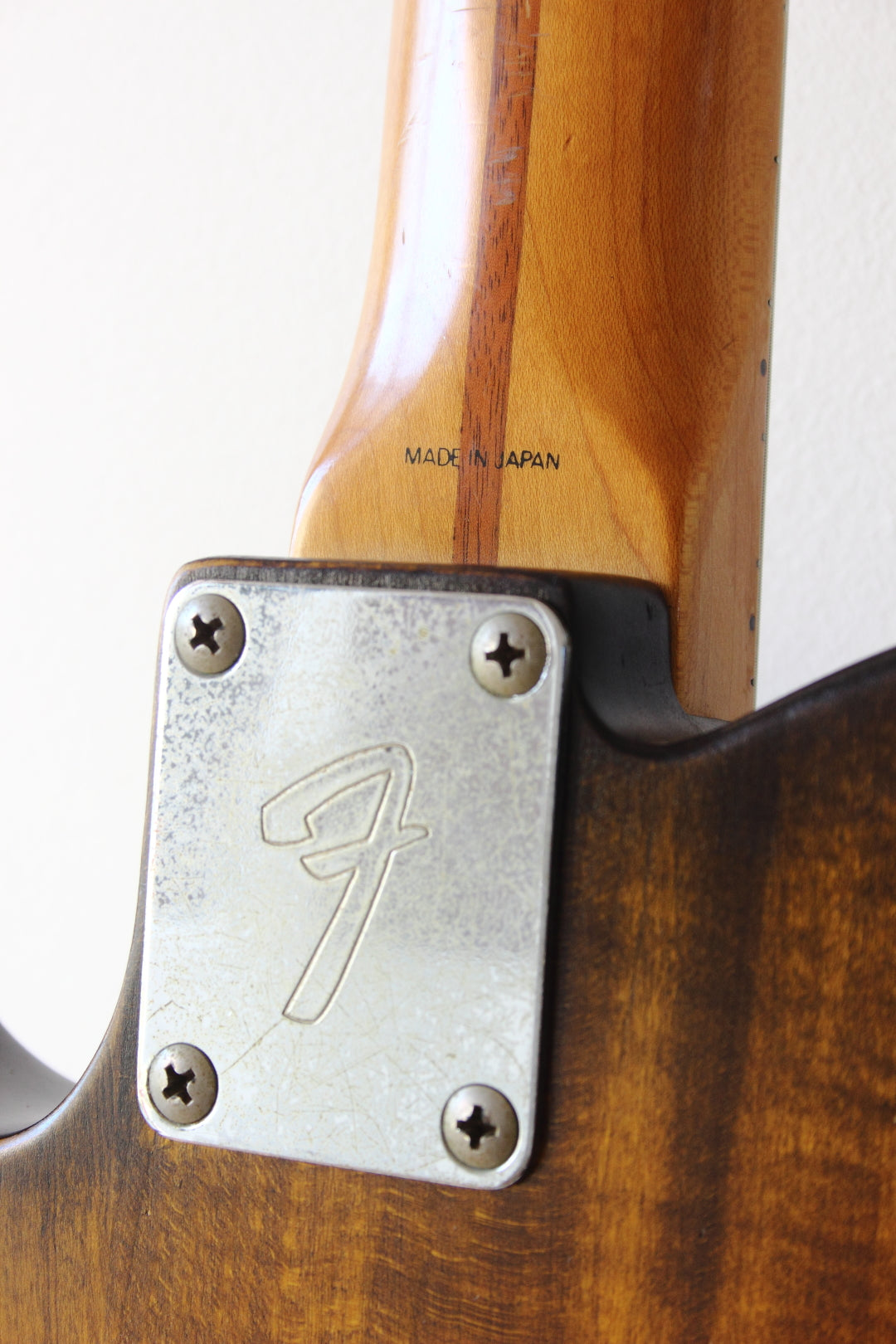 Fender Japan JPGW Modded Telecaster Hand-Rubbed Relic Sunburst 1984-87