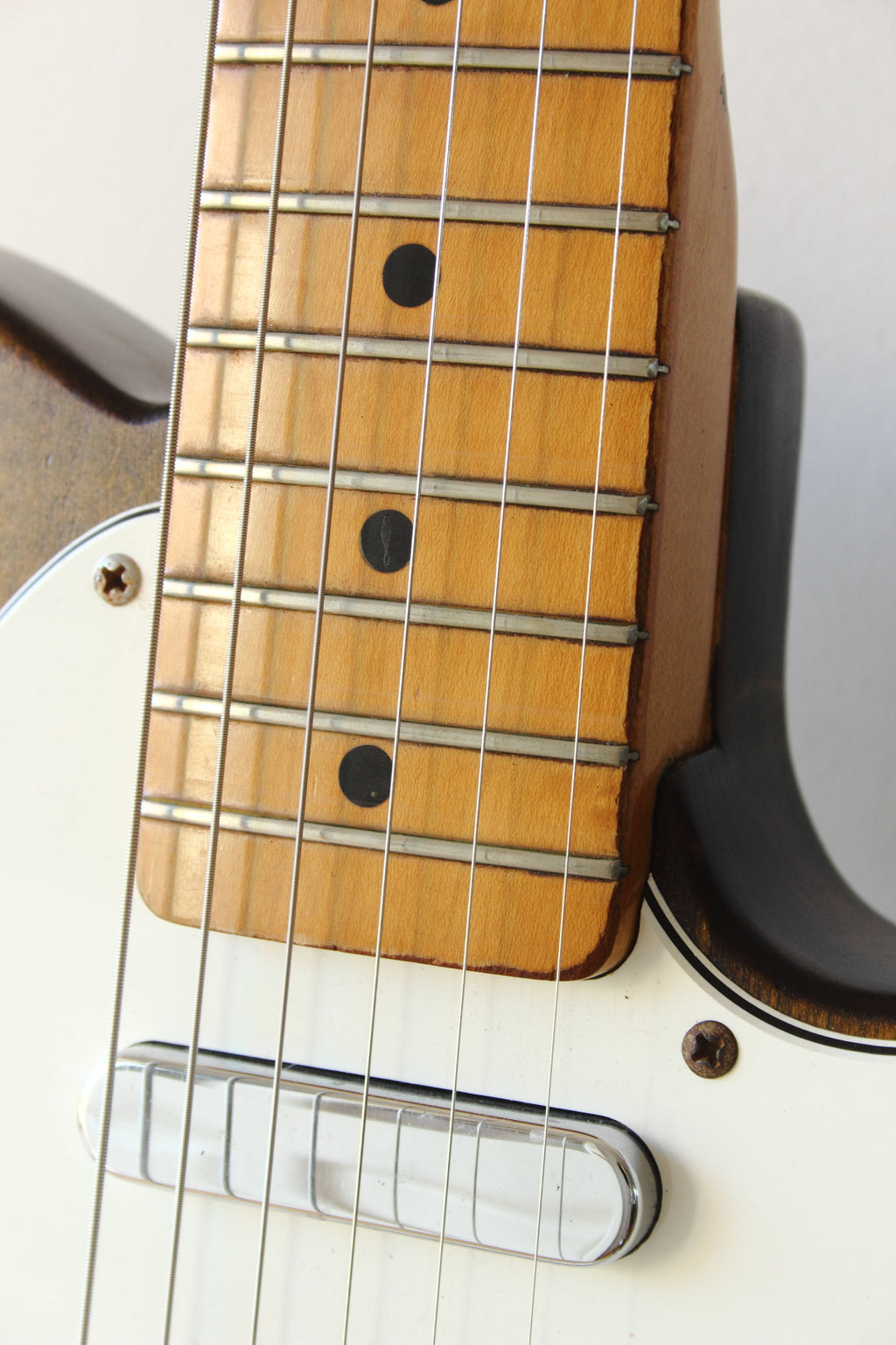 Fender Japan JPGW Modded Telecaster Hand-Rubbed Relic Sunburst 1984-87