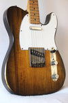 Fender Japan JPGW Modded Telecaster Hand-Rubbed Relic Sunburst 1984-87