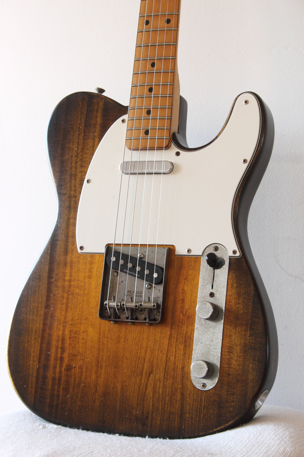 Fender Japan JPGW Modded Telecaster Hand-Rubbed Relic Sunburst 1984-87