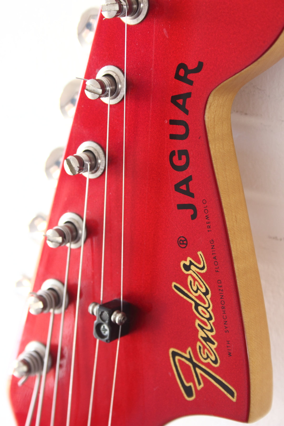 Fender Japan Jaguar JG66 Semi-Scalloped Board Candy Apple Red 2002-04