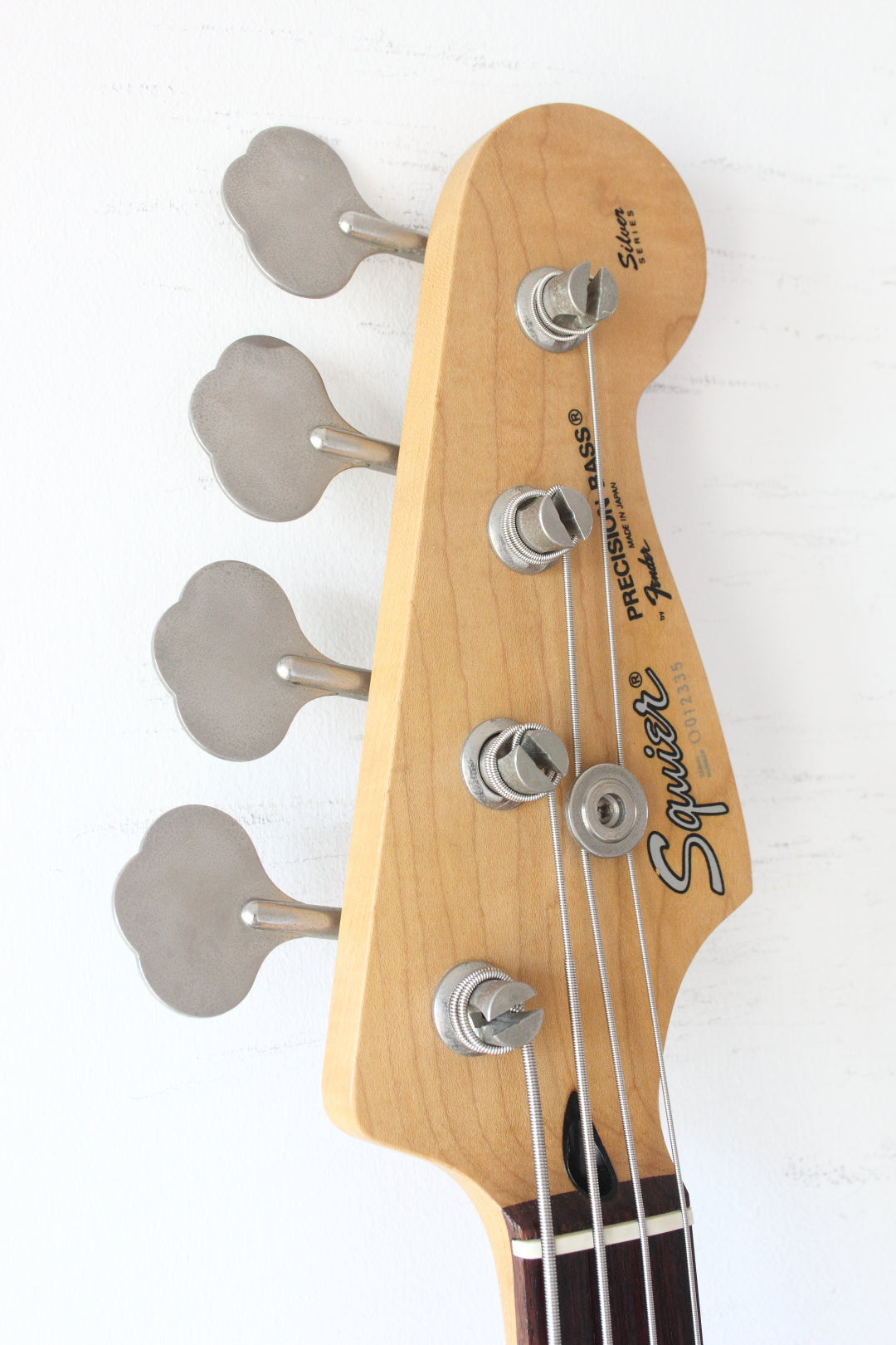 Squier MIJ Precision Bass Silver Series Vintage White 1993/4