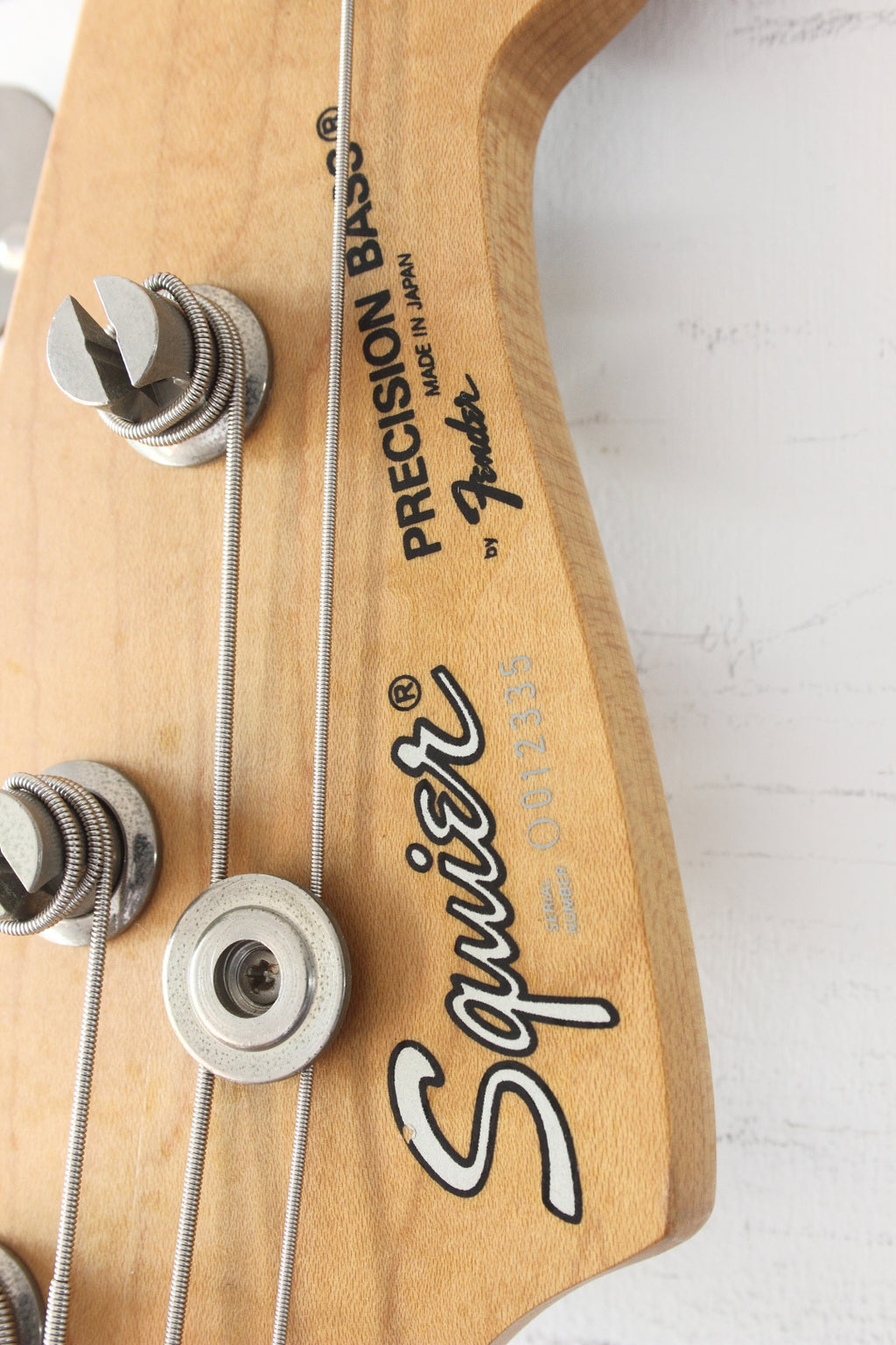 Squier MIJ Precision Bass Silver Series Vintage White 1993/4