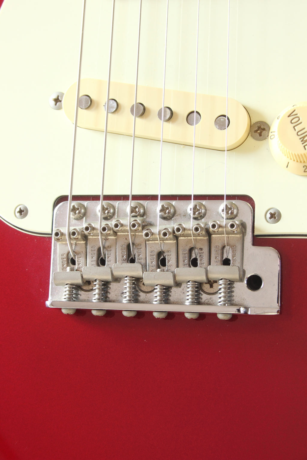 Fender Japan '65 Reissue Stratocaster ST65-85TX Matching Headstock Old Candy Apple Red 2002-4