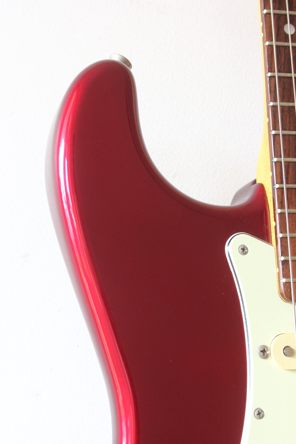 Fender Japan '65 Reissue Stratocaster ST65-85TX Matching Headstock Old Candy Apple Red 2002-4