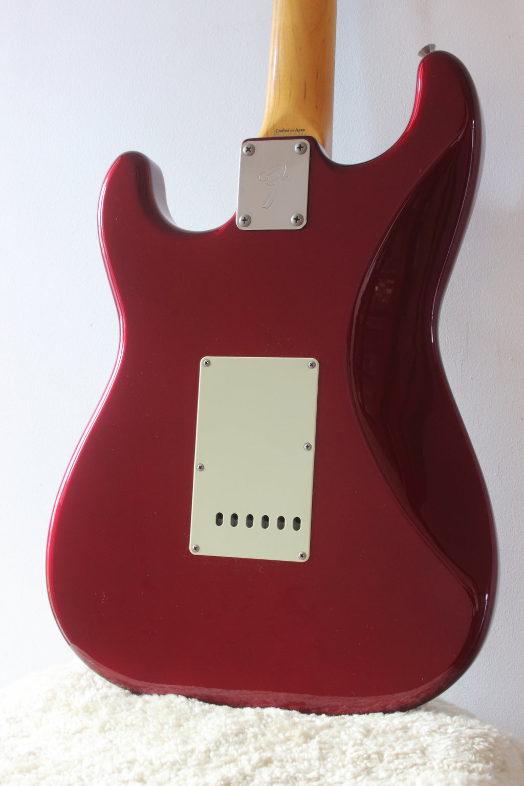 Fender Japan '65 Reissue Stratocaster ST65-85TX Matching Headstock Old Candy Apple Red 2002-4