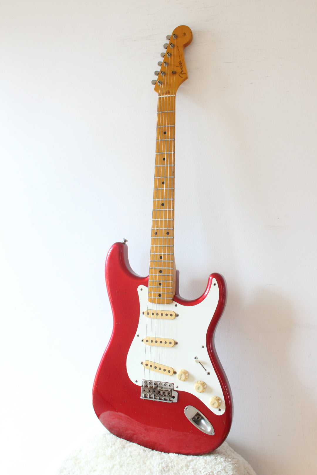 Fender Japan '57 Reissue Stratocaster ST57-500 Candy Apple Red 1990