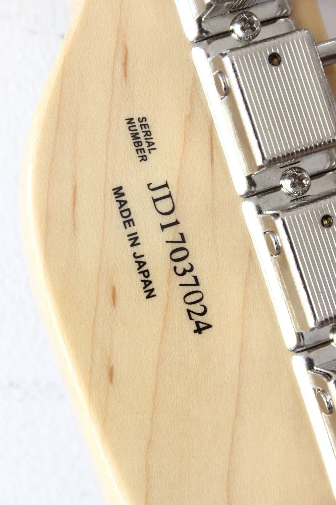 Fender Japan Traditional Series '69 Telecaster Thinline Natural 2017