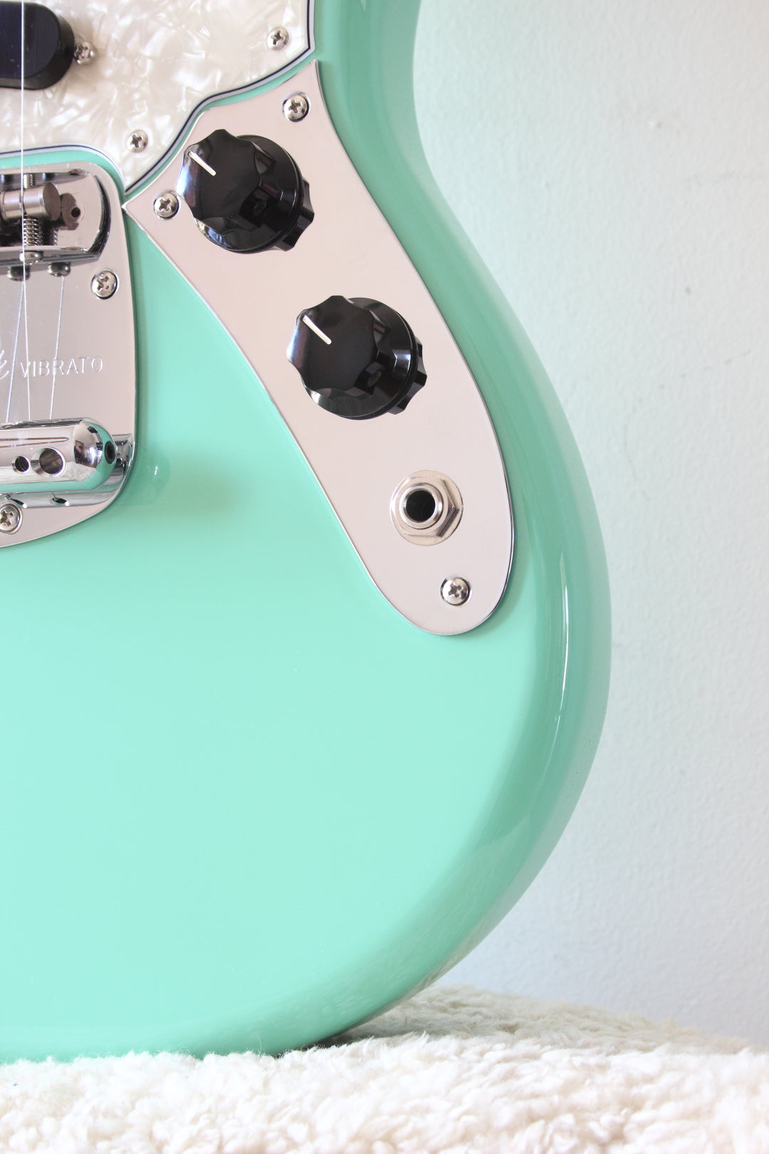 Fender Japan Traditional Series 60s Mustang Surf Green 2017