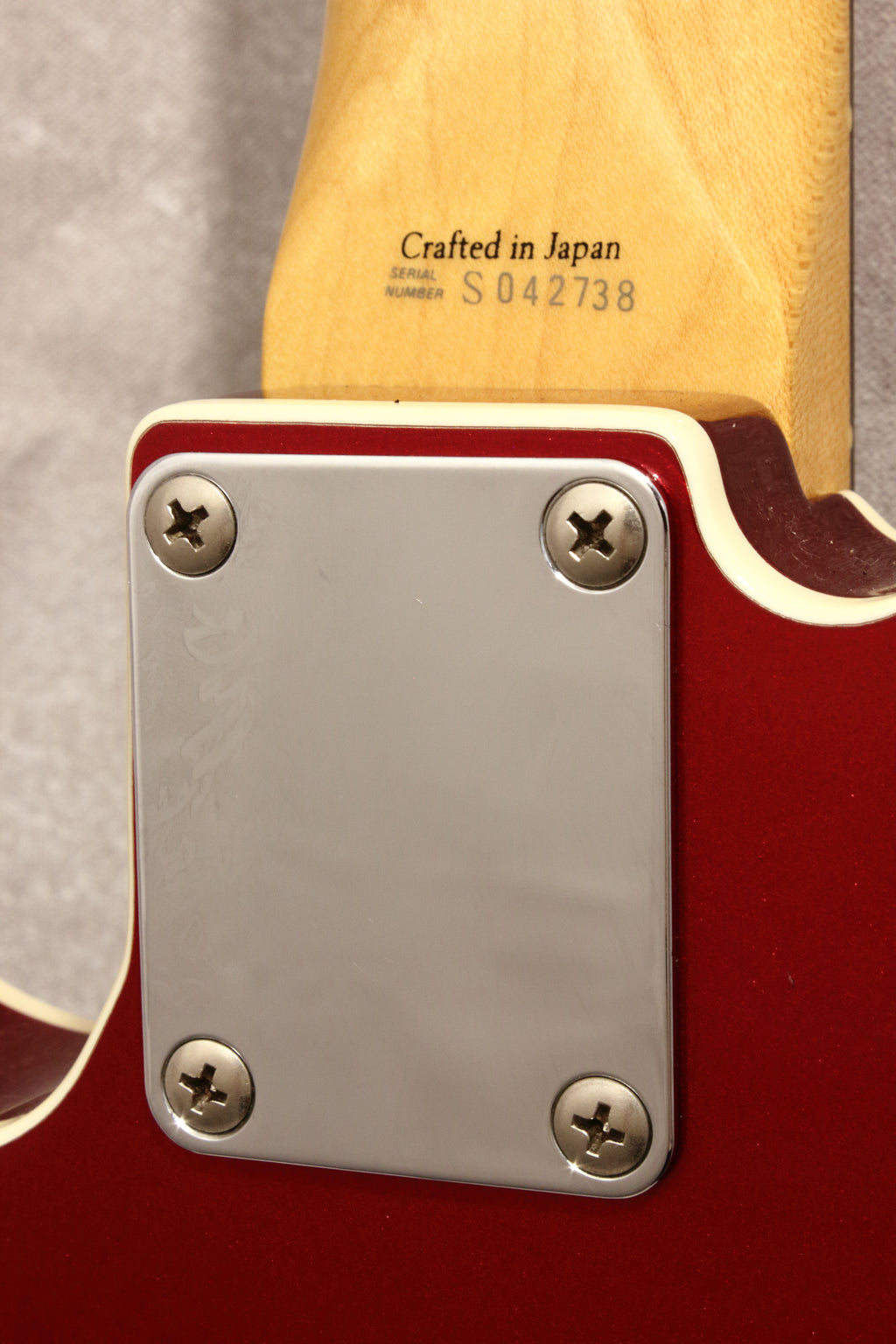 Fender Japan '62 Telecaster TL62B-75TX Double Bound Candy Apple Red 2007