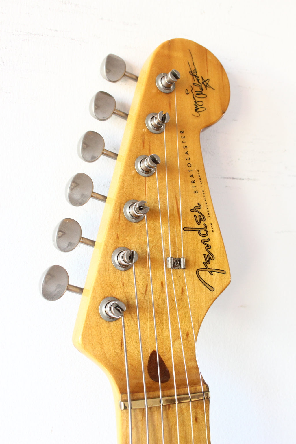 Fender Japan Yngwie Malmsteen Signature Stratocaster ST57-140YM Pearl Yellow White 1994/5