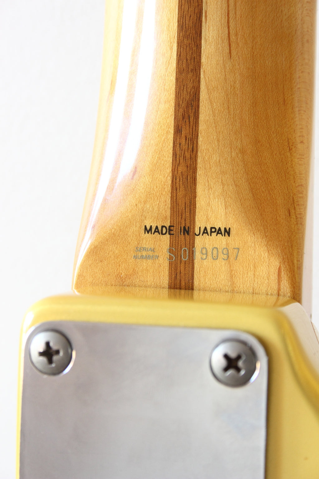 Fender Japan Yngwie Malmsteen Signature Stratocaster ST57-140YM Pearl Yellow White 1994/5