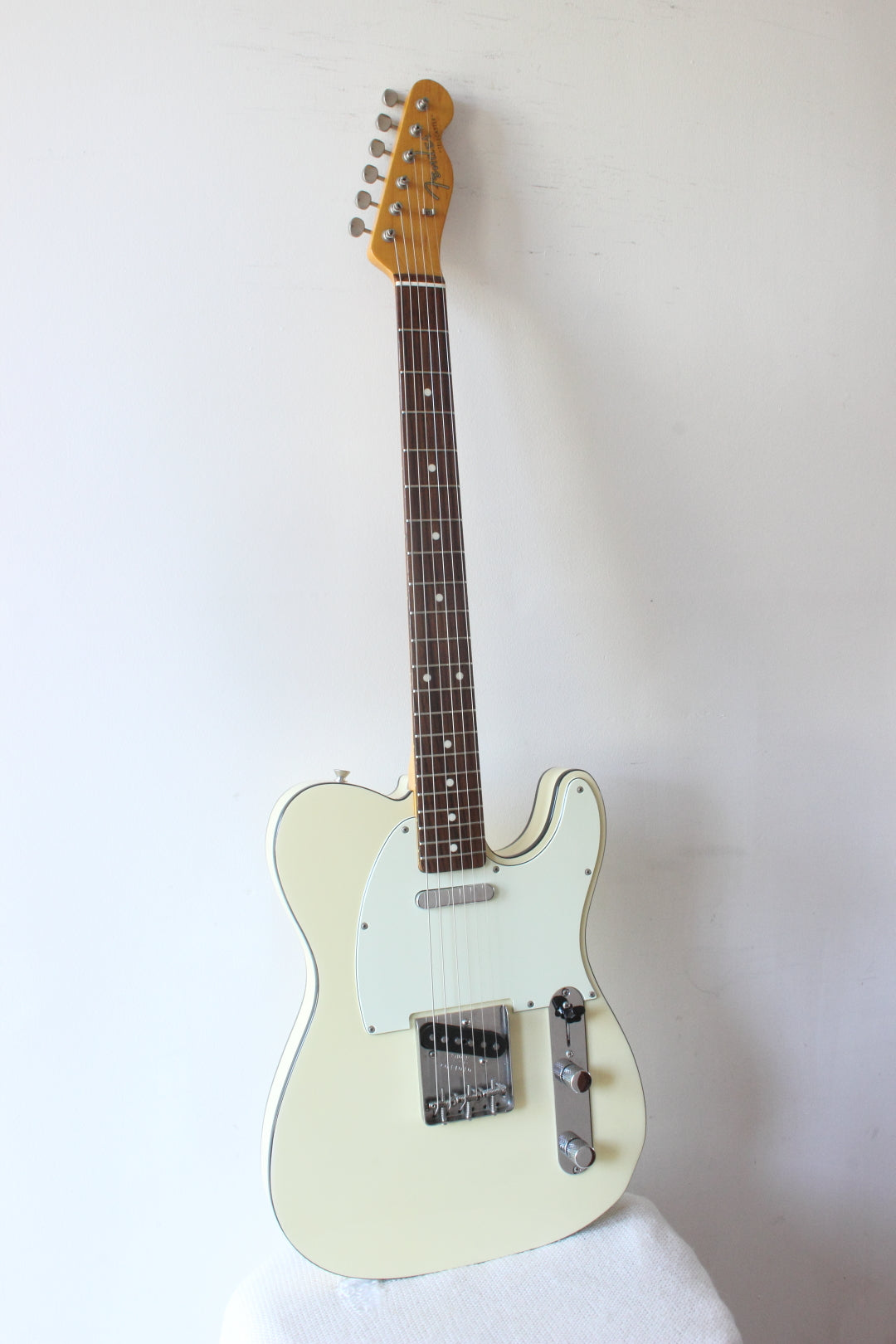 Fender Japan '62 Reissue Telecaster TL62B-75TX Bound Vintage White 2004-05
