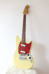 Fender Japan '69 Reissue Mustang MG69-65 Yellow White 1999-02