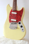 Fender Japan '69 Reissue Mustang MG69-65 Yellow White 1999-02